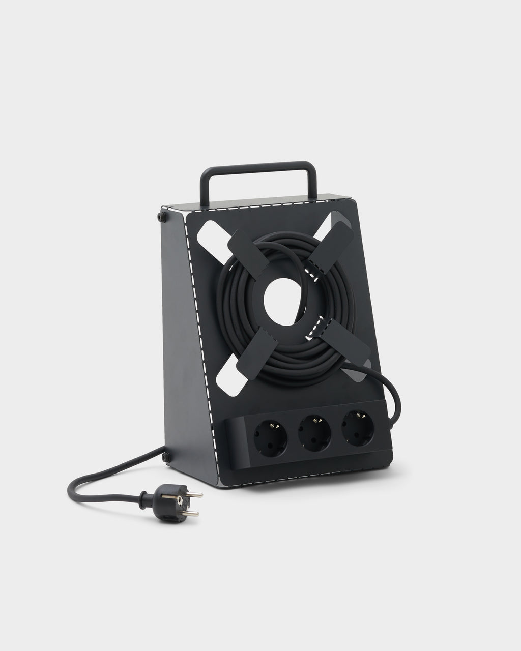 Pedestal Power Bar 5 meters Power Bar 001 Charcoal