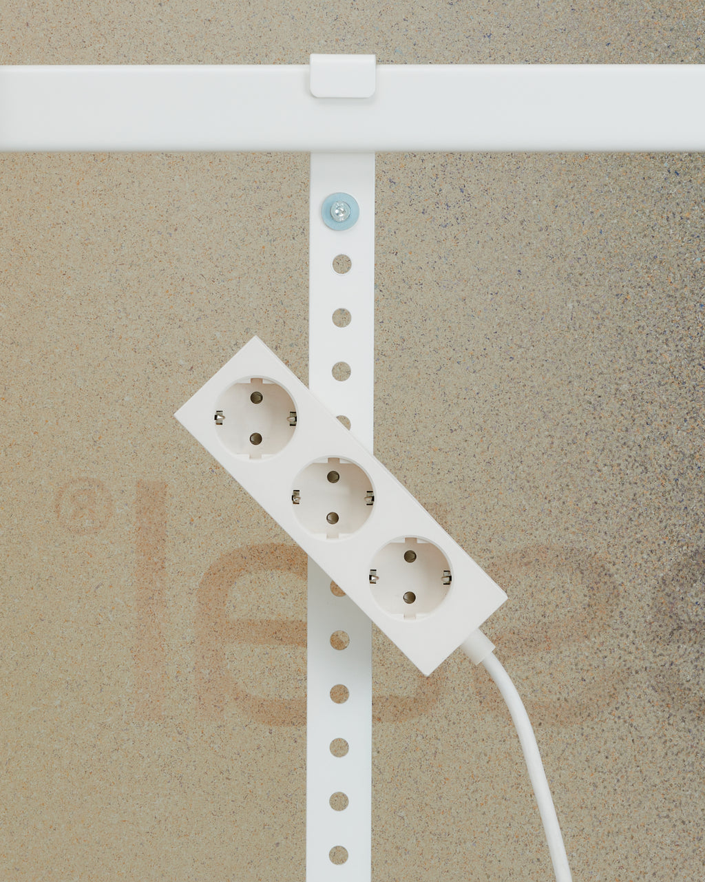 Pedestal Power Bar 2 meters Power Bar 007 Pearl
